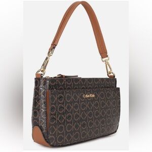 Calvin Klein Lucy Triple Compartment Shoulder Bag & Crossbody